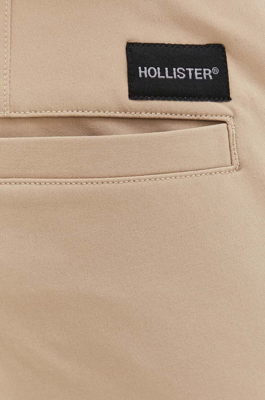 Hollister Co. Kratke hlače moški bež barva - Pepit.si