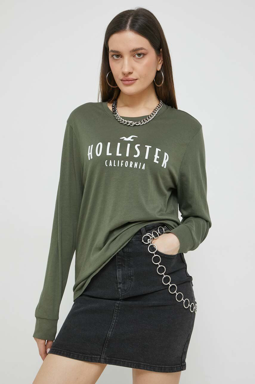 Hollister Co. Majica z dolgimi rokavi - Pepit.si