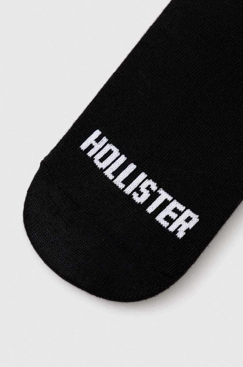 Hollister Co. Nogavice 10-pack moški črna barva - Pepit.si