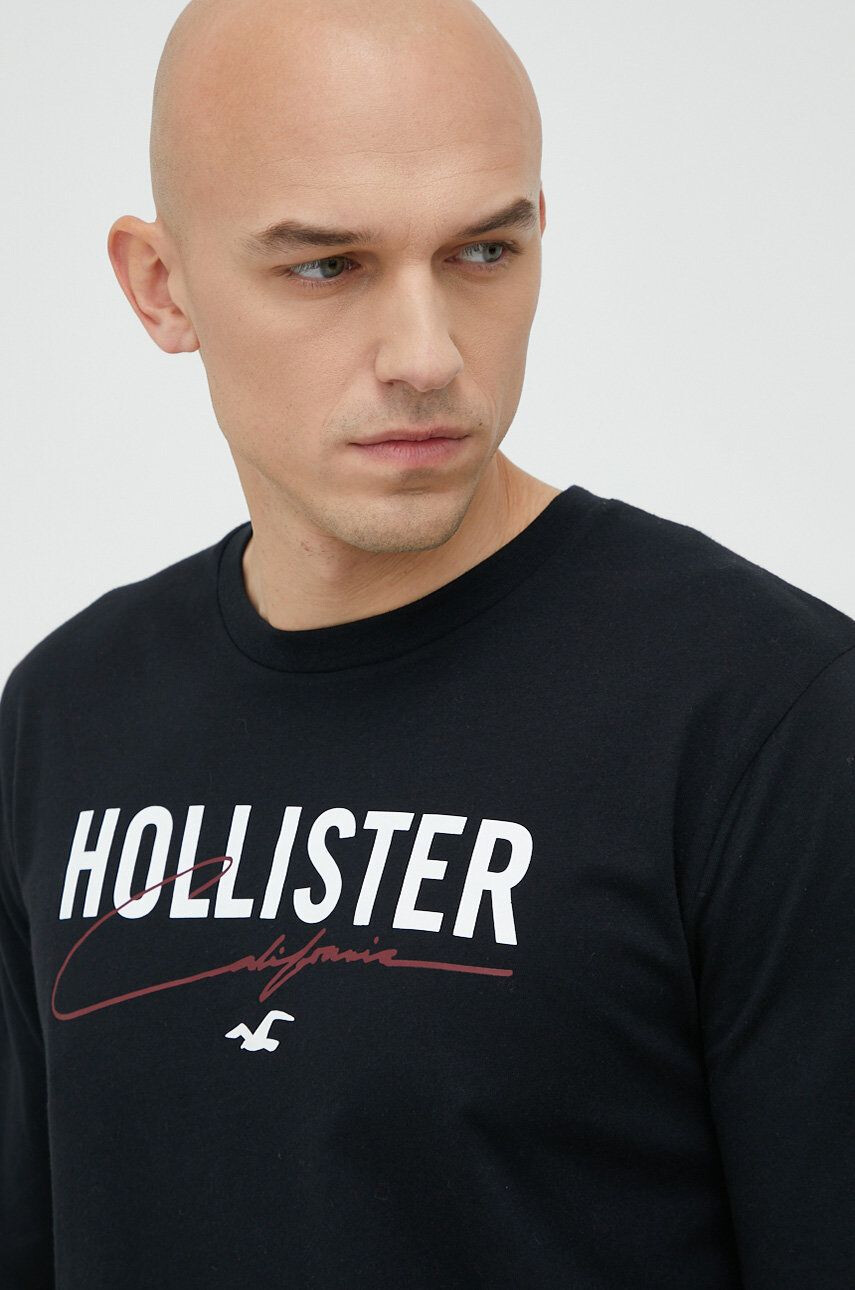 Hollister Co. Pižama moška rdeča barva - Pepit.si