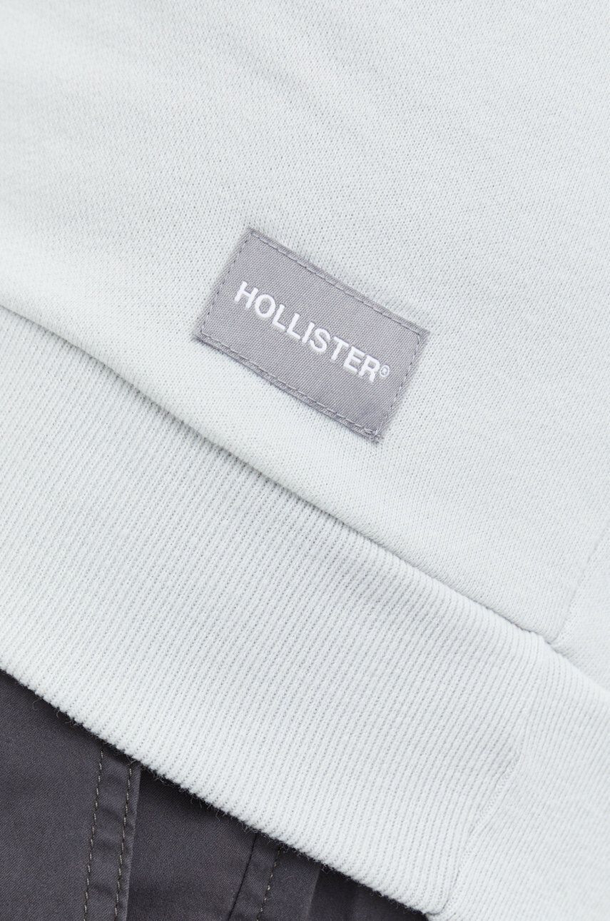 Hollister Co. Pulover moški siva barva - Pepit.si