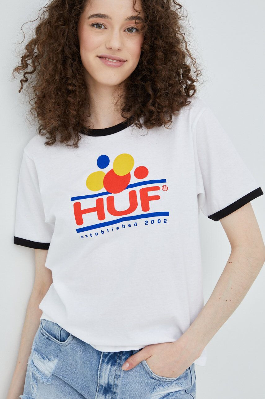 Huf Bombažen t-shirt - Pepit.si