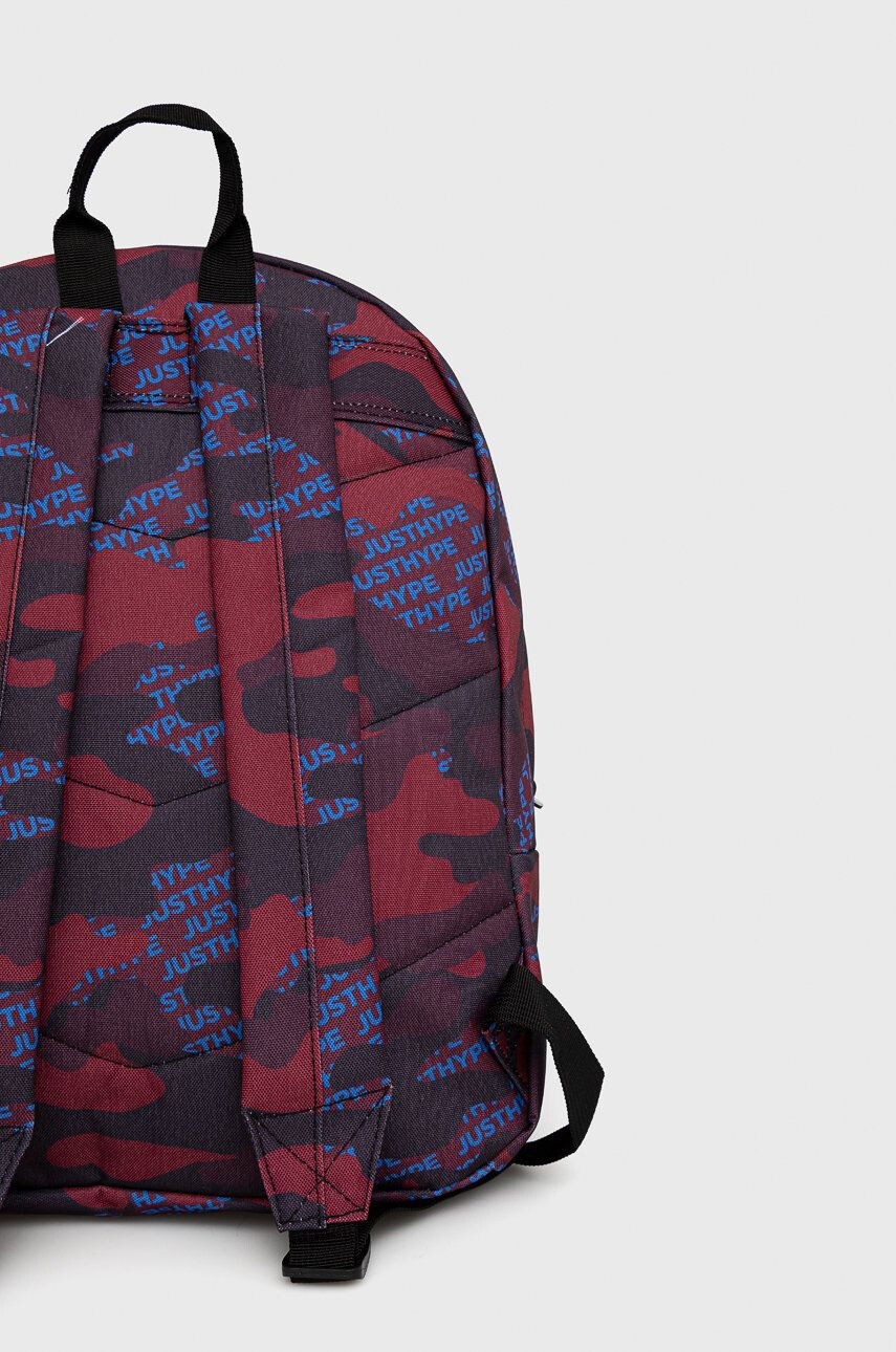 Hype Otroški nahrbtnik Burgundy & Blue Logo Camo Twlg-758 bordo barva - Pepit.si