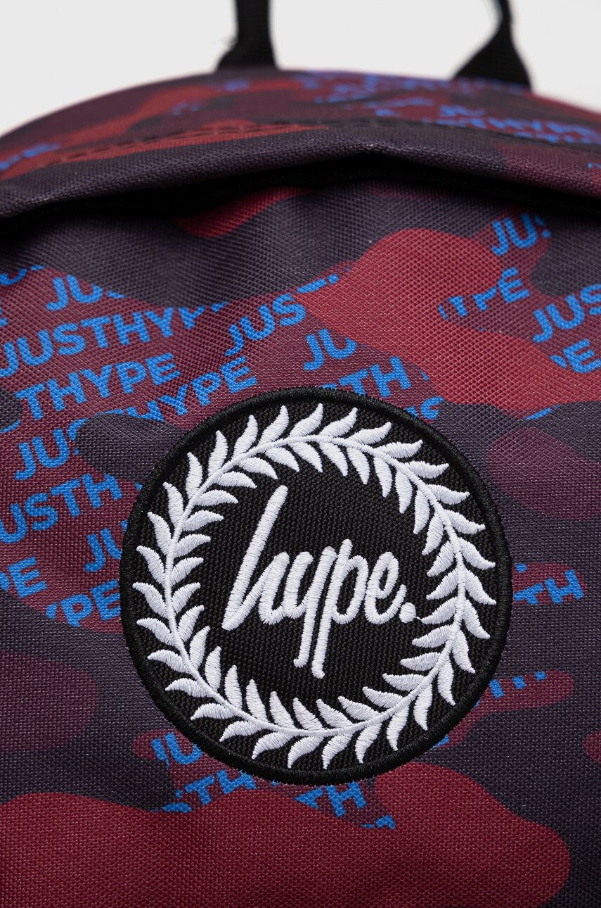 Hype Otroški nahrbtnik Burgundy & Blue Logo Camo Twlg-758 bordo barva - Pepit.si