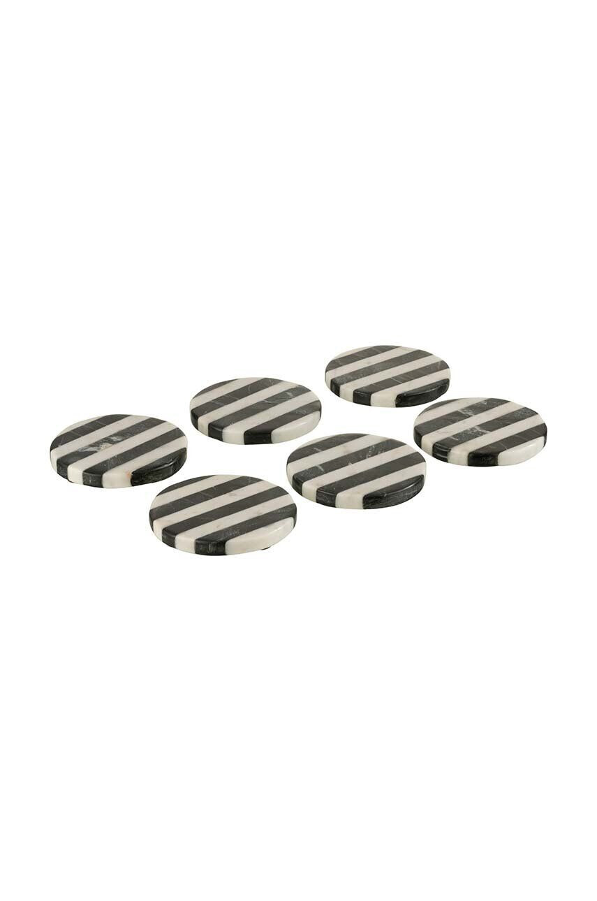 J-Line Komplet podložk Stripe Marble 6-pack - Pepit.si