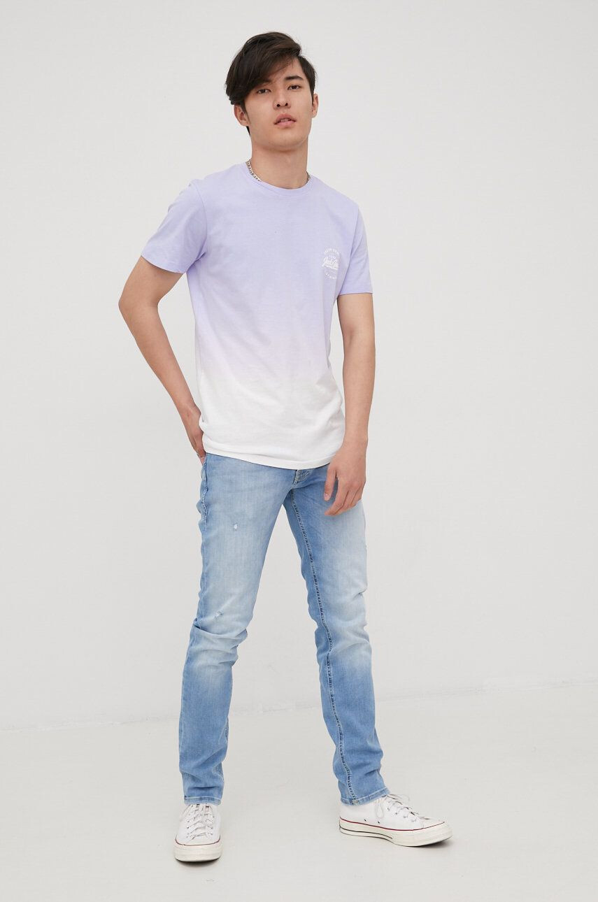 Jack & Jones Bombažen t-shirt - Pepit.si