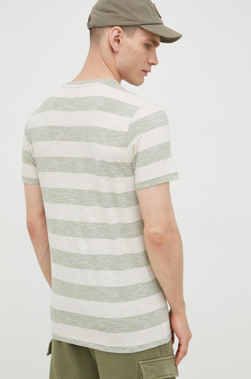 Jack & Jones Bombažen t-shirt zelena barva - Pepit.si