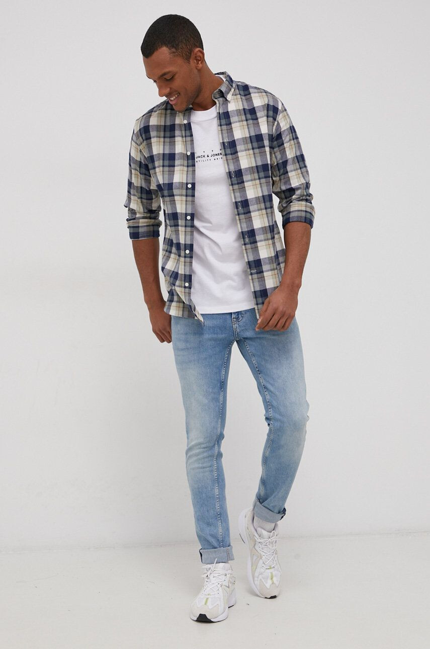 Jack & Jones Bombažen t-shirt - Pepit.si