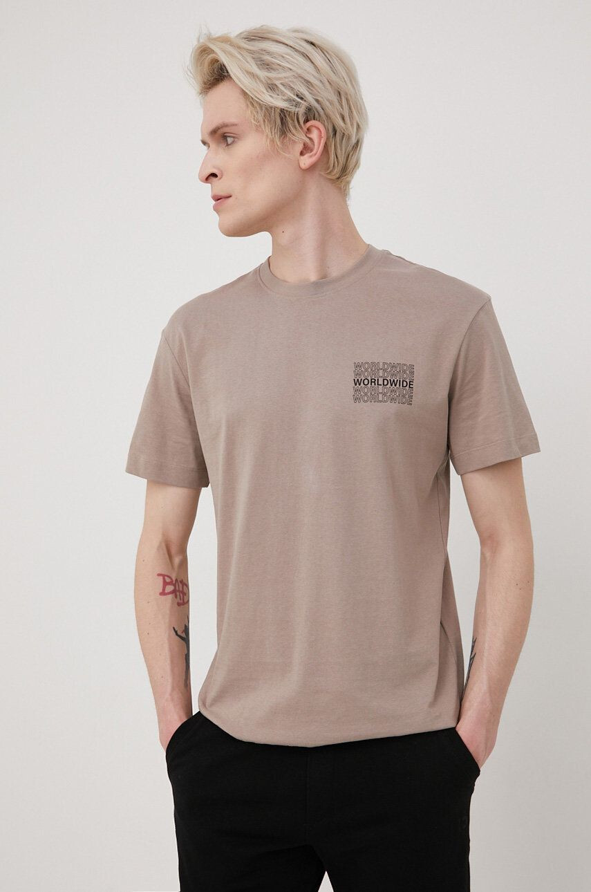 Jack & Jones Bombažen t-shirt - Pepit.si