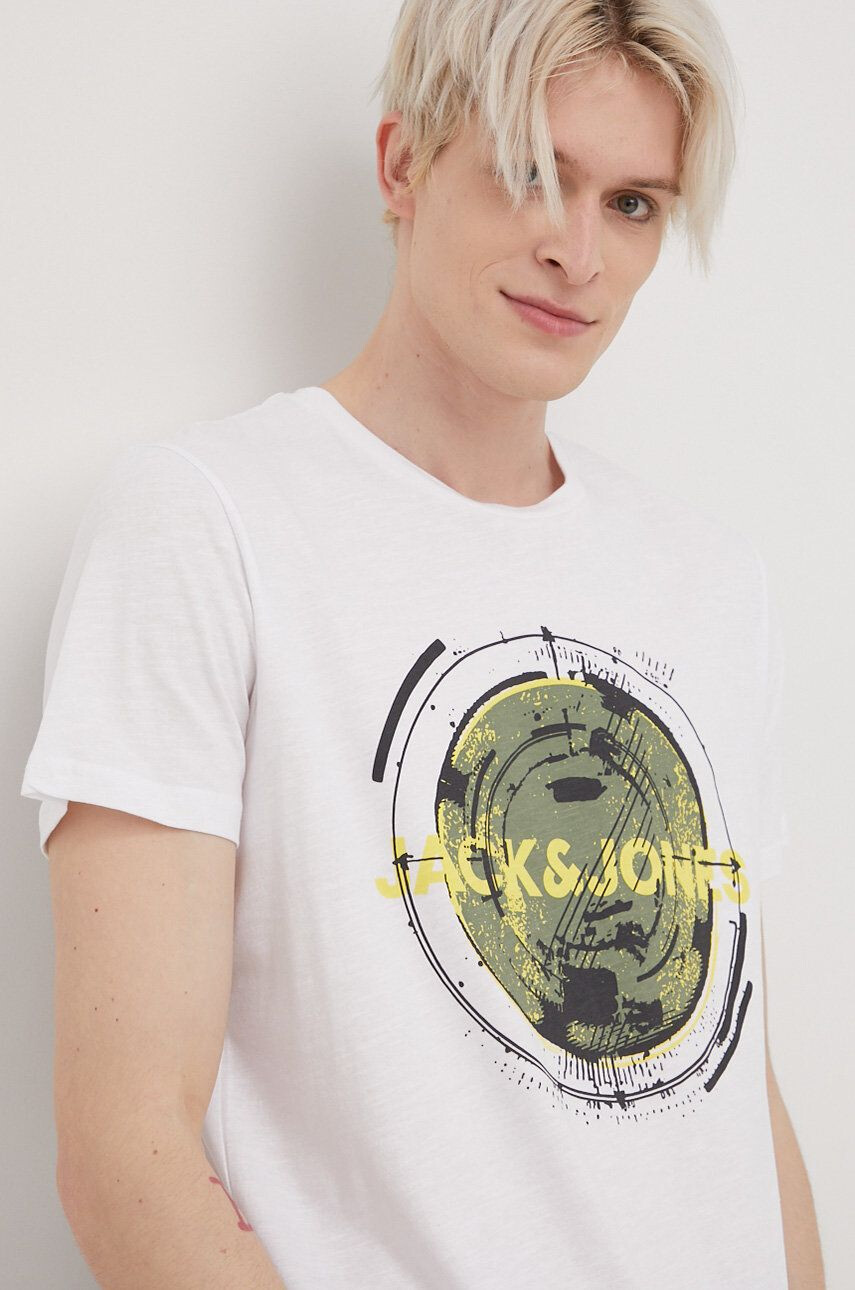 Jack & Jones Bombažen t-shirt - Pepit.si