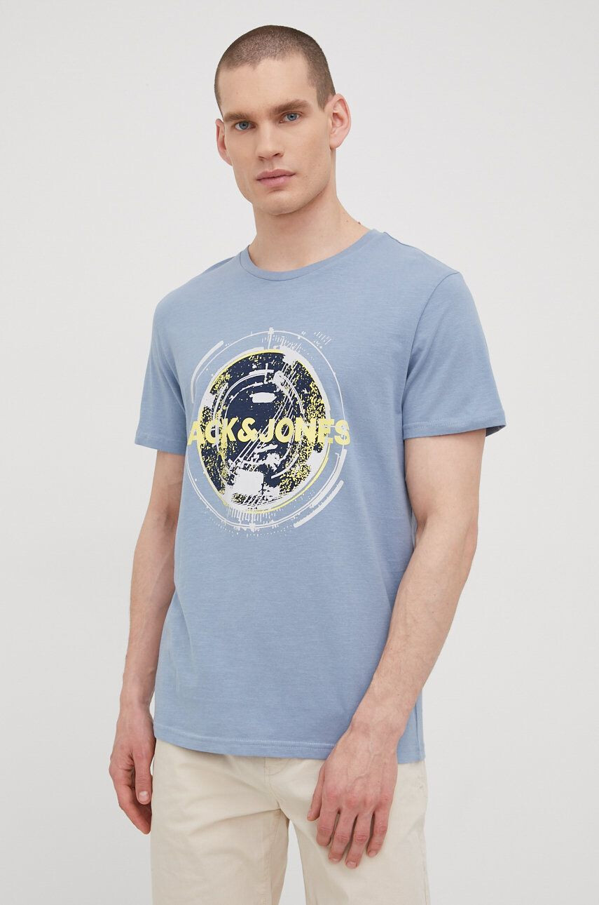 Jack & Jones Bombažen t-shirt - Pepit.si