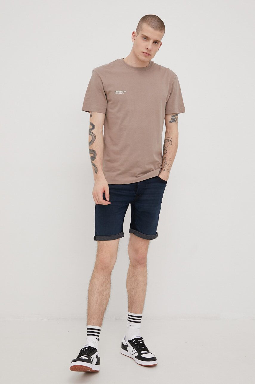 Jack & Jones Bombažen t-shirt - Pepit.si