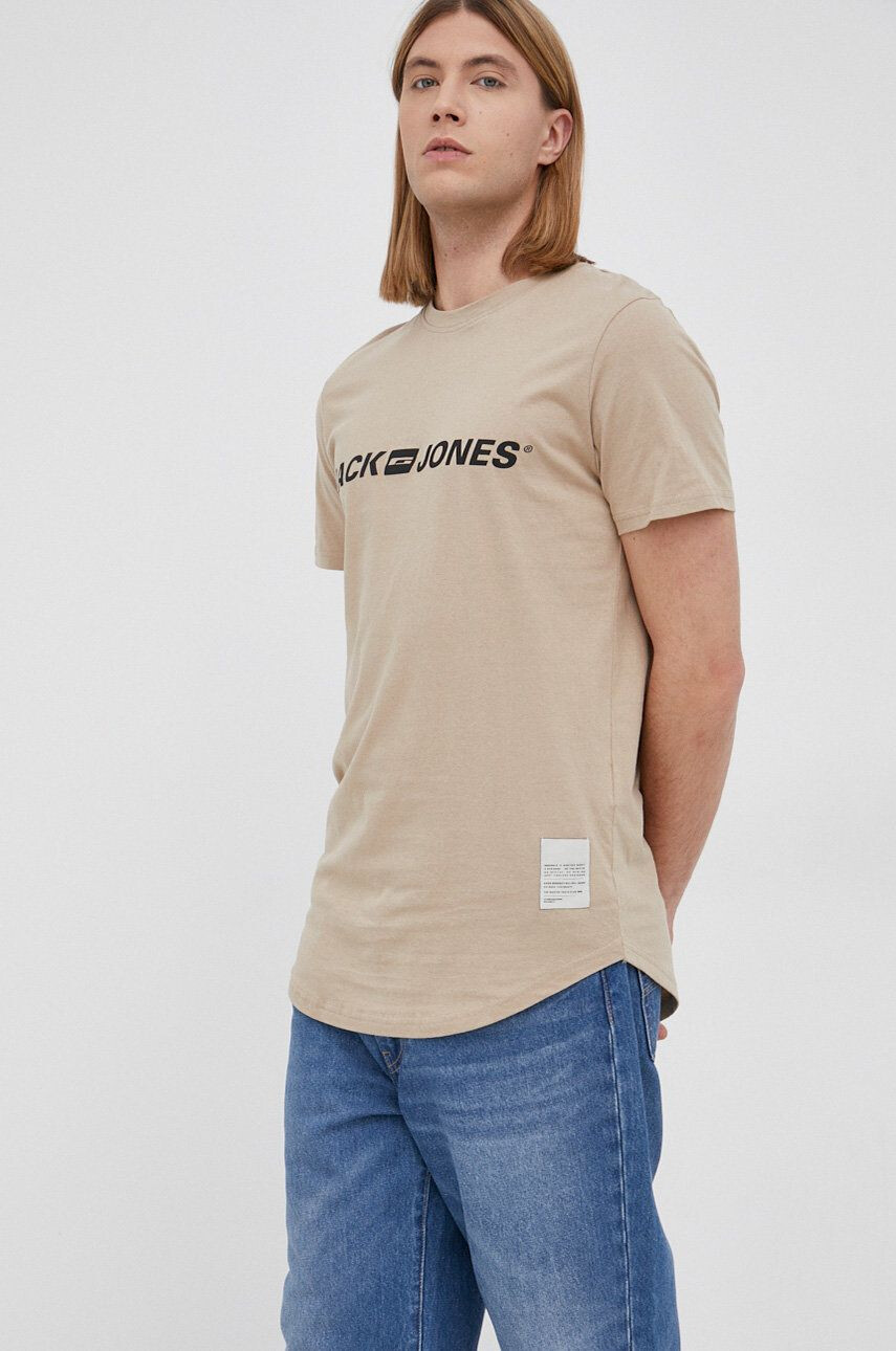 Jack & Jones Bombažen t-shirt - Pepit.si