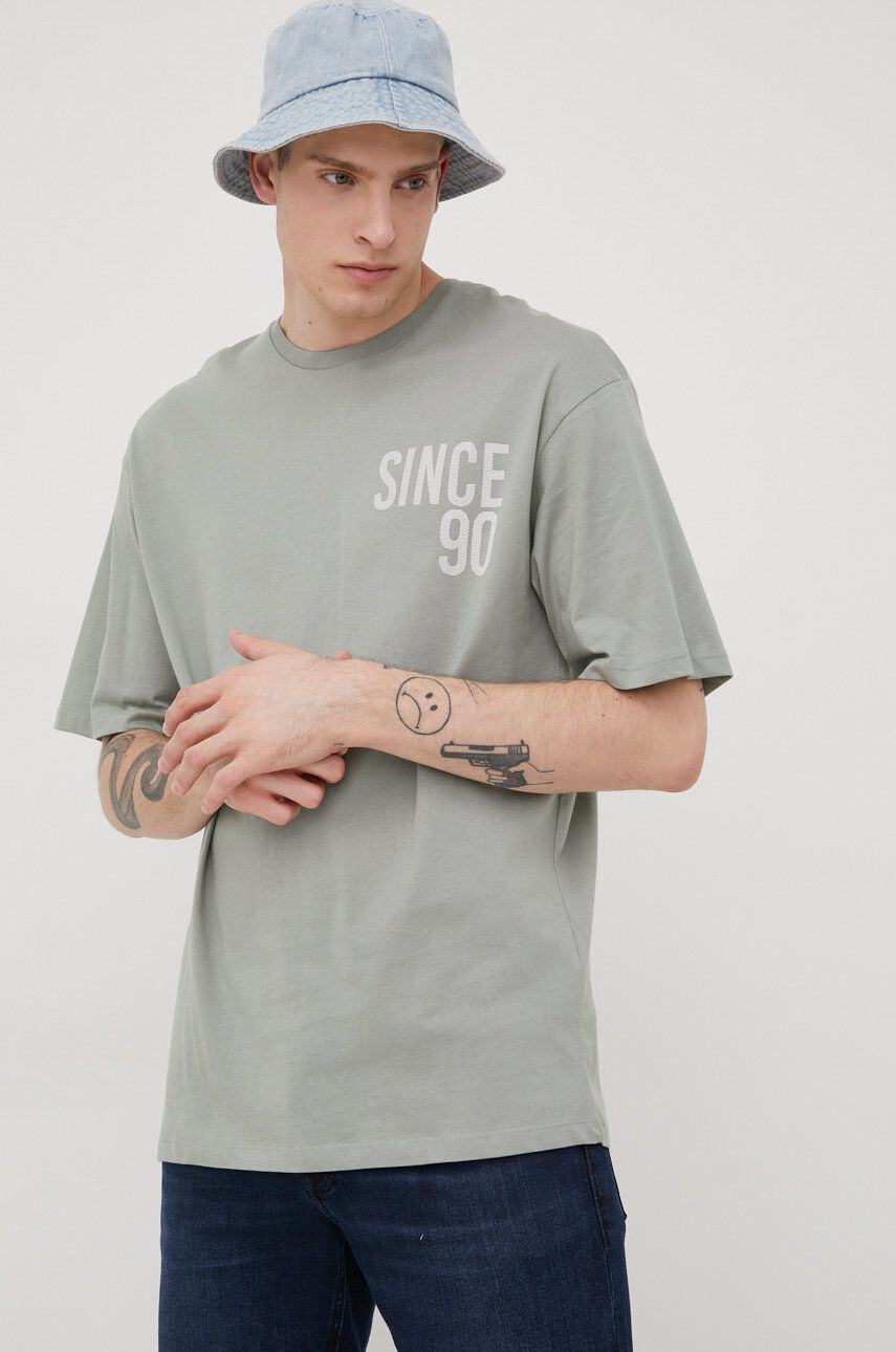 Jack & Jones Bombažen t-shirt - Pepit.si