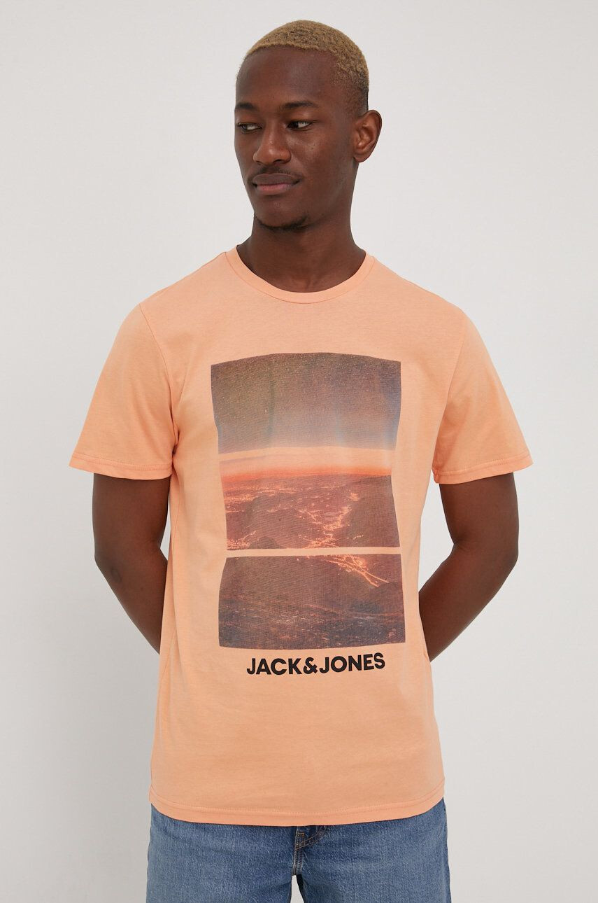 Jack & Jones Bombažen t-shirt - Pepit.si