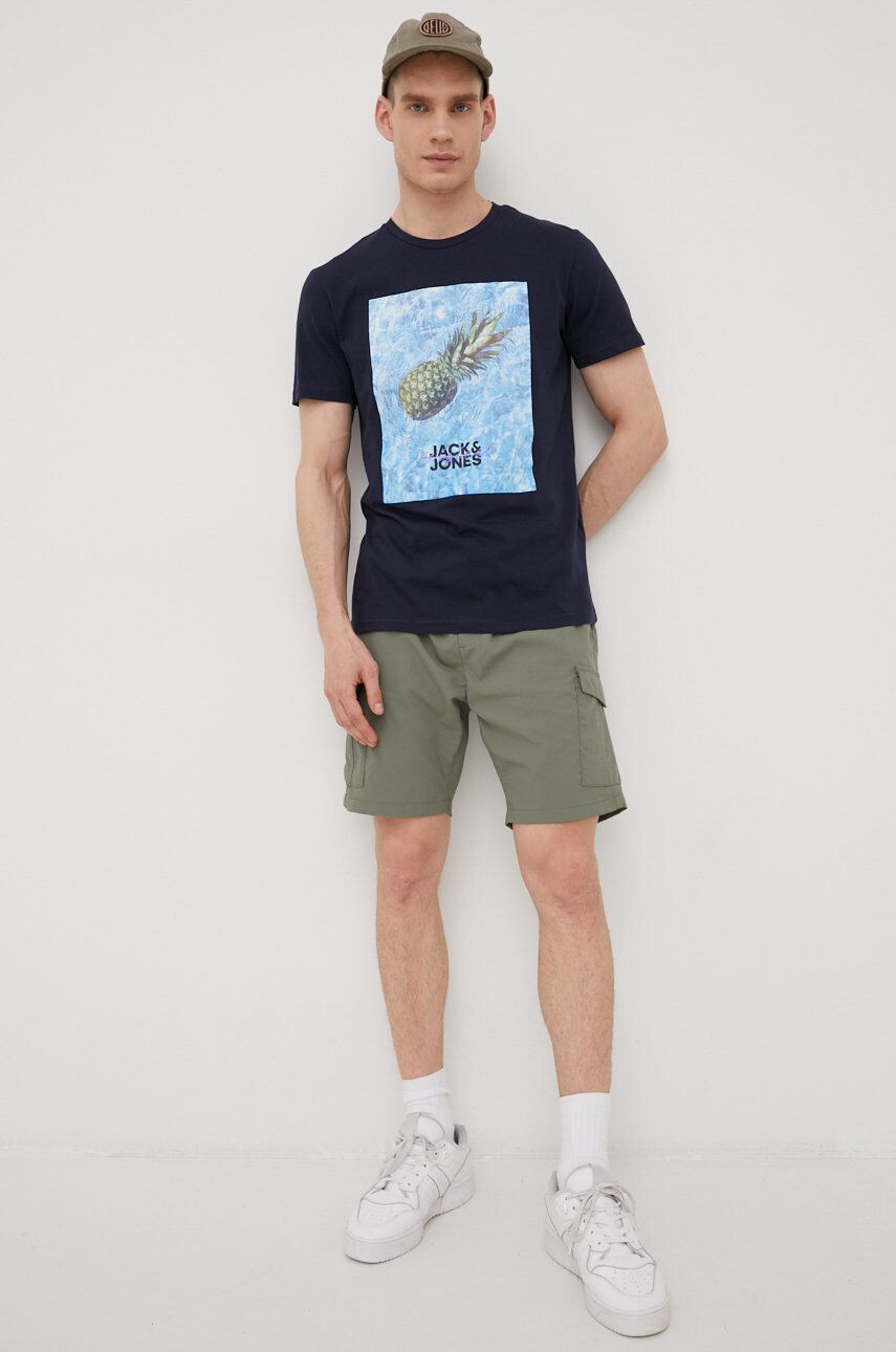 Jack & Jones Bombažen t-shirt - Pepit.si