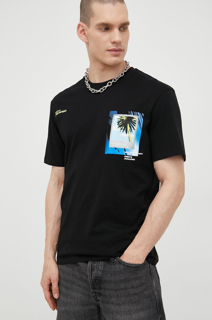 Jack & Jones Bombažen t-shirt - Pepit.si