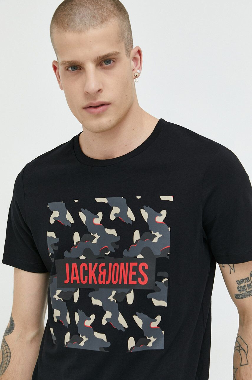 Jack & Jones Bombažna kratka majica - Pepit.si