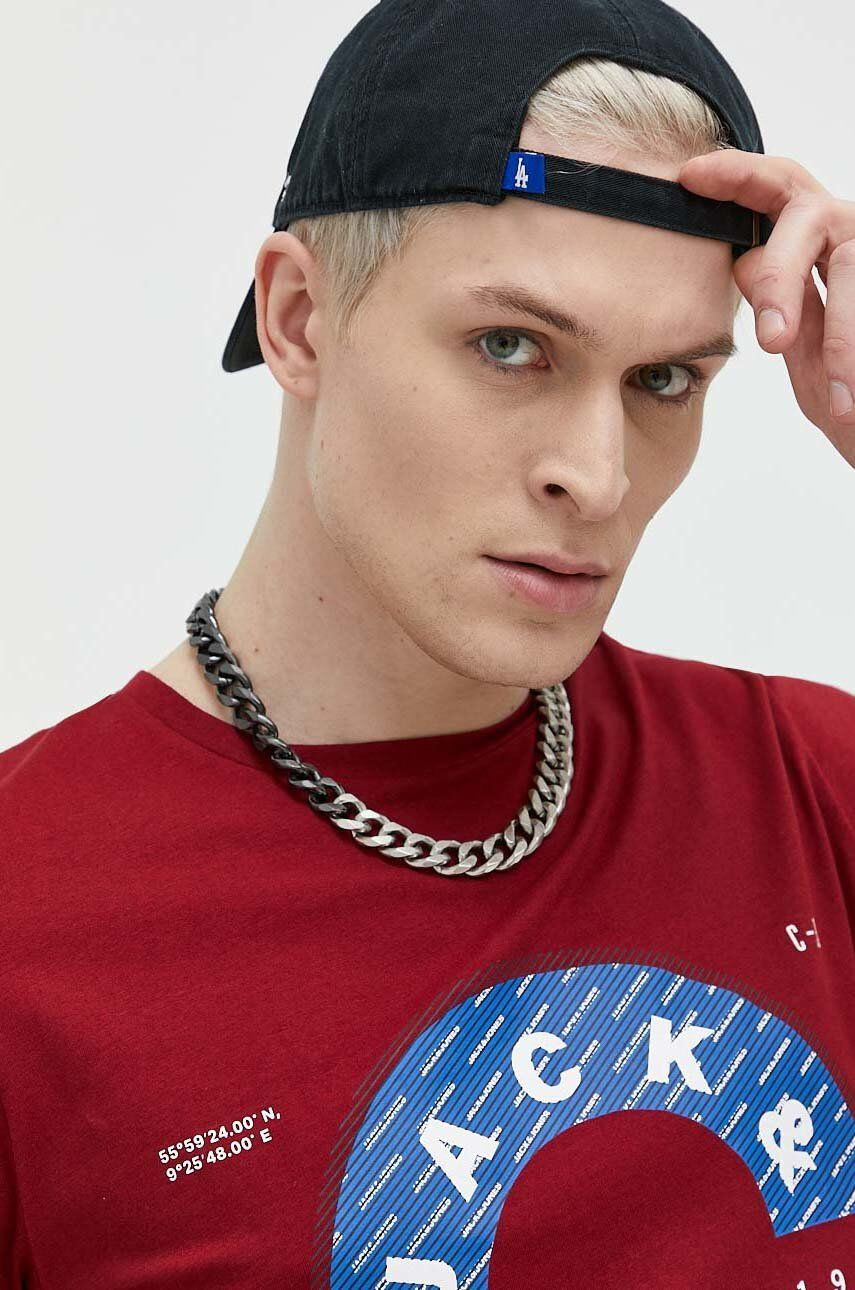 Jack & Jones Bombažna kratka majica - Pepit.si