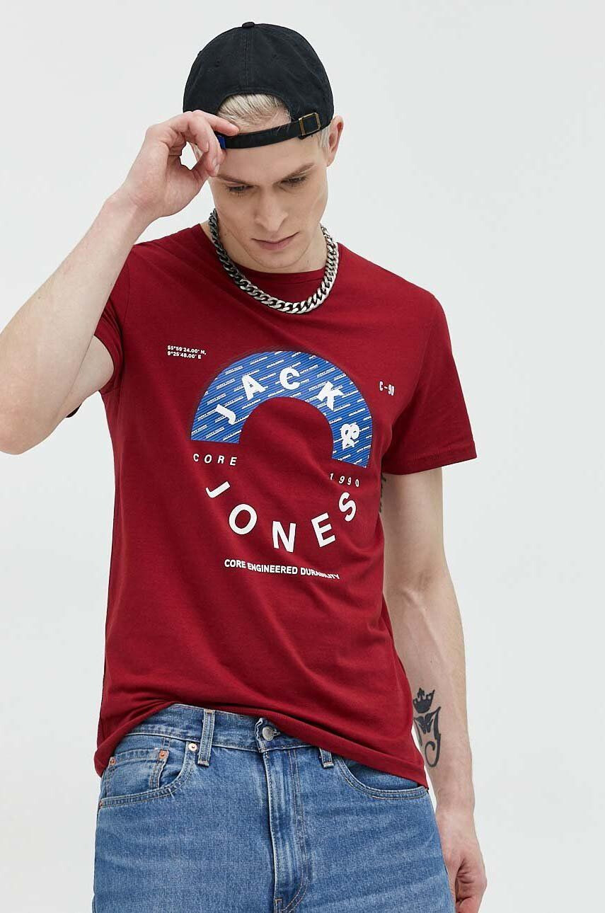 Jack & Jones Bombažna kratka majica - Pepit.si