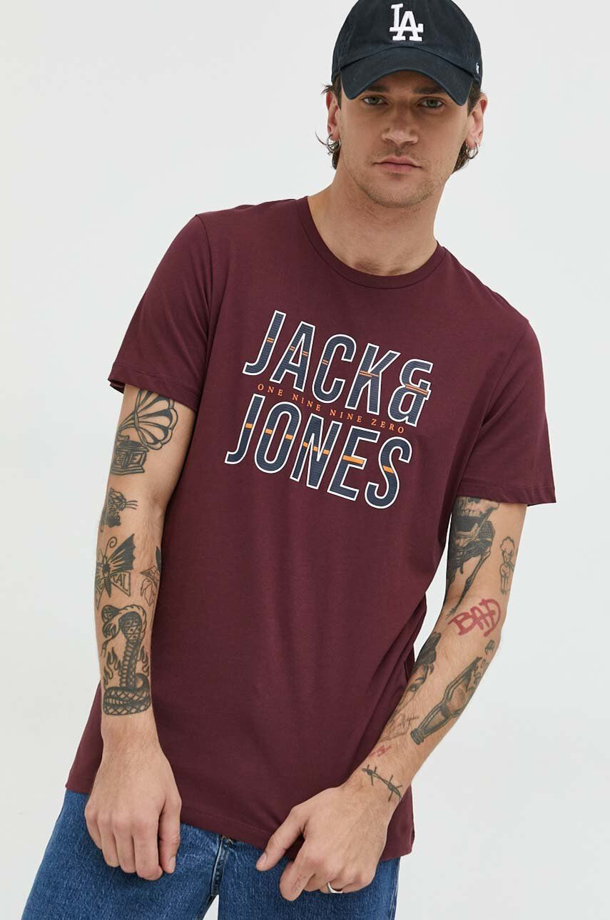 Jack & Jones bombažna kratka majica - Pepit.si