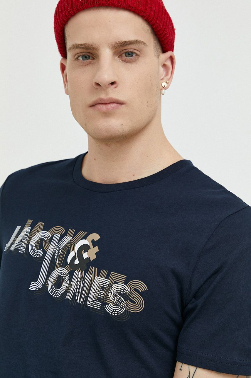 Jack & Jones Bombažna kratka majica - Pepit.si