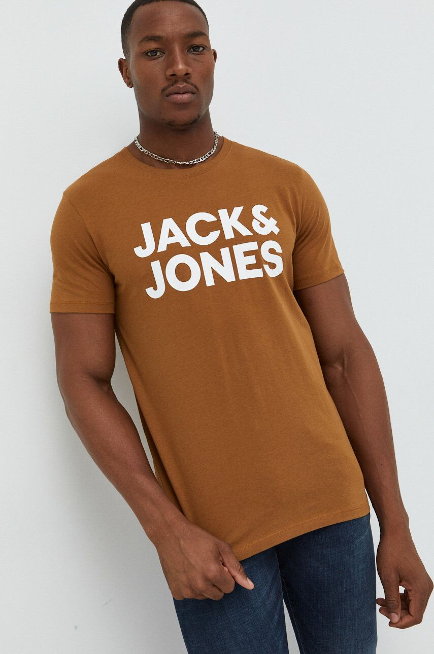 Jack & Jones Bombažna kratka majica - Pepit.si