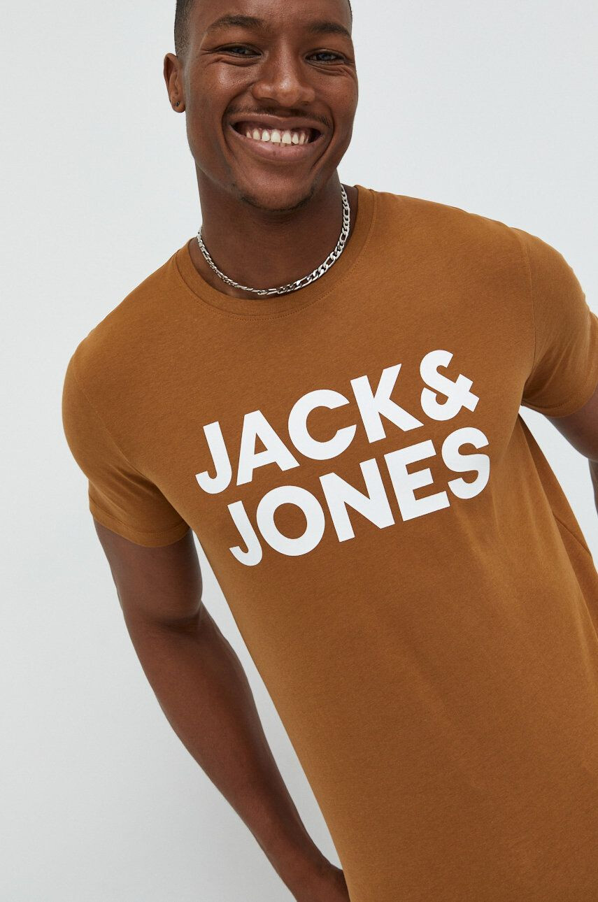 Jack & Jones Bombažna kratka majica - Pepit.si