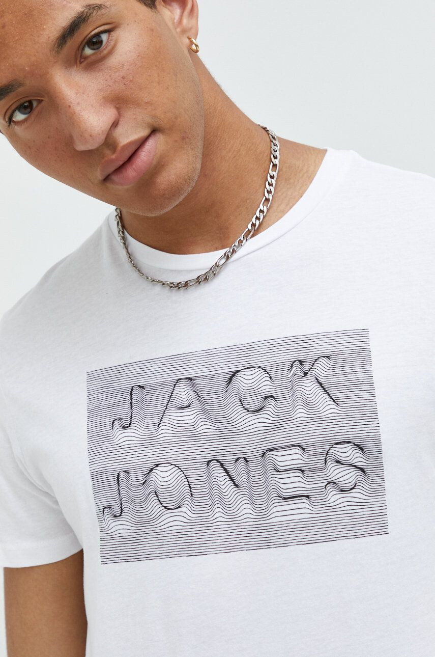 Jack & Jones Bombažna kratka majica - Pepit.si