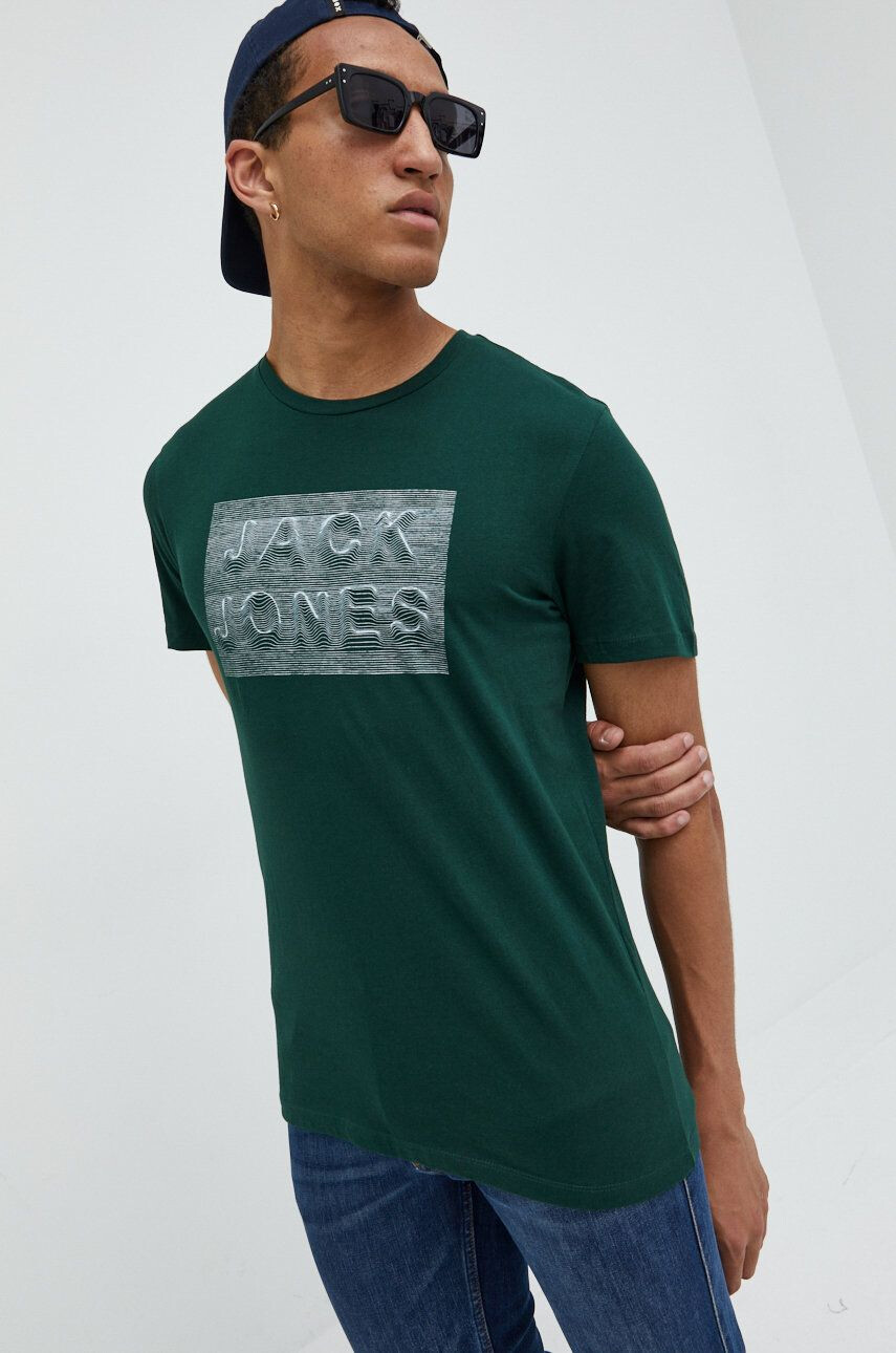 Jack & Jones Bombažna kratka majica - Pepit.si