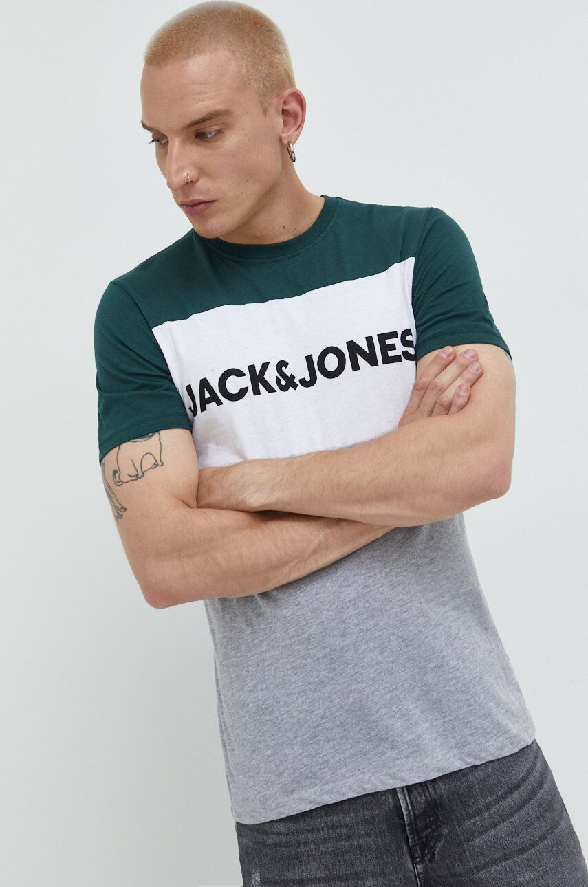 Jack & Jones Bombažna kratka majica - Pepit.si