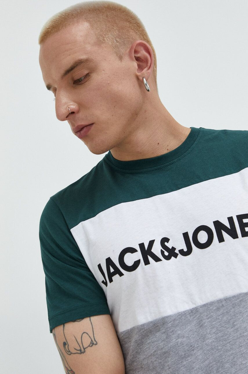 Jack & Jones Bombažna kratka majica - Pepit.si