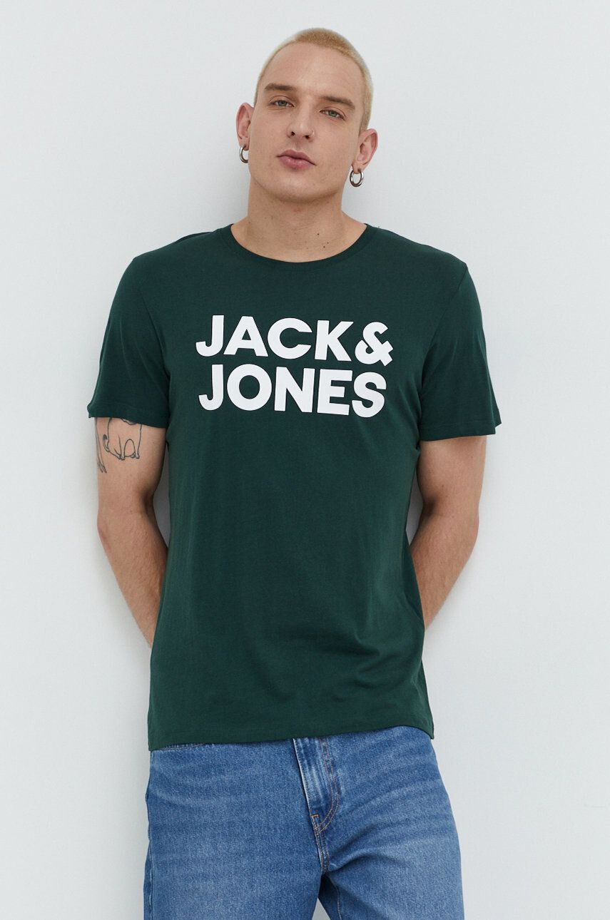 Jack & Jones Bombažna kratka majica - Pepit.si