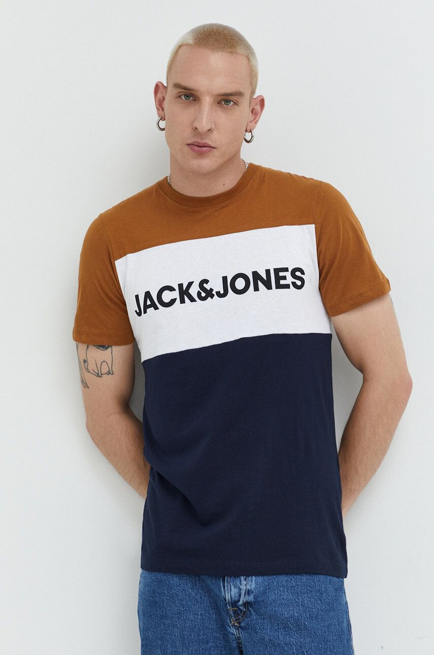 Jack & Jones Bombažna kratka majica - Pepit.si