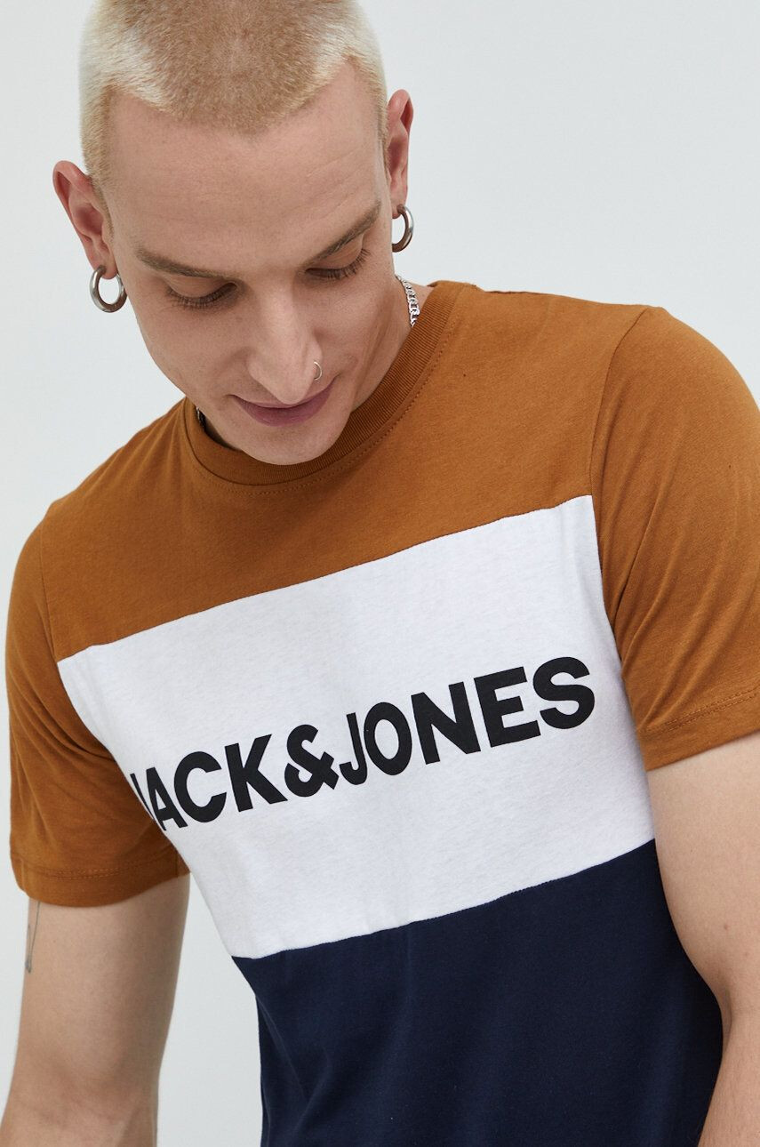 Jack & Jones Bombažna kratka majica - Pepit.si