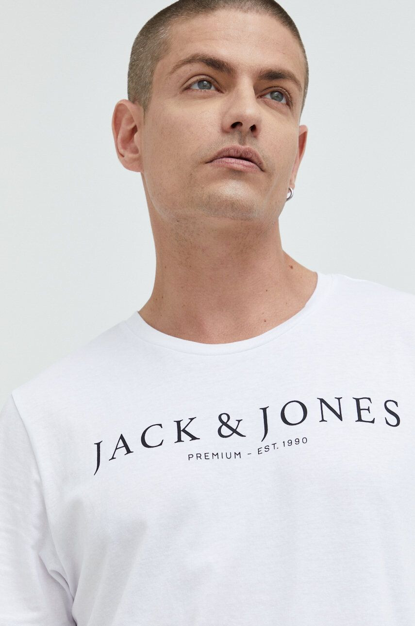 Jack & Jones Bombažna kratka majica - Pepit.si