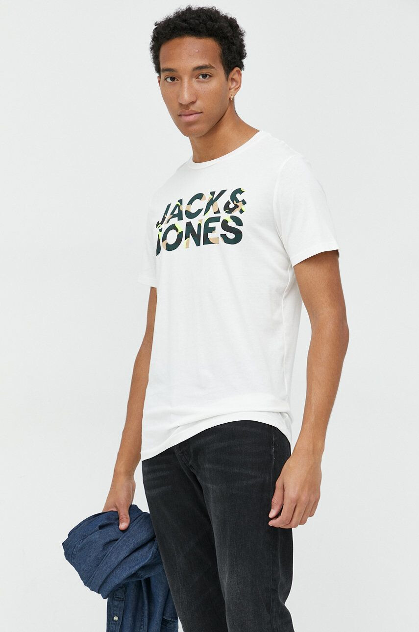 Jack & Jones Bombažna kratka majica - Pepit.si