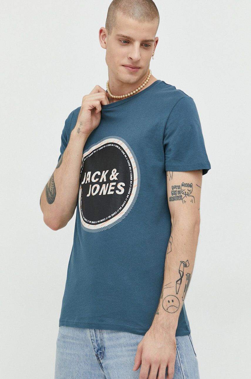 Jack & Jones Bombažna kratka majica - Pepit.si