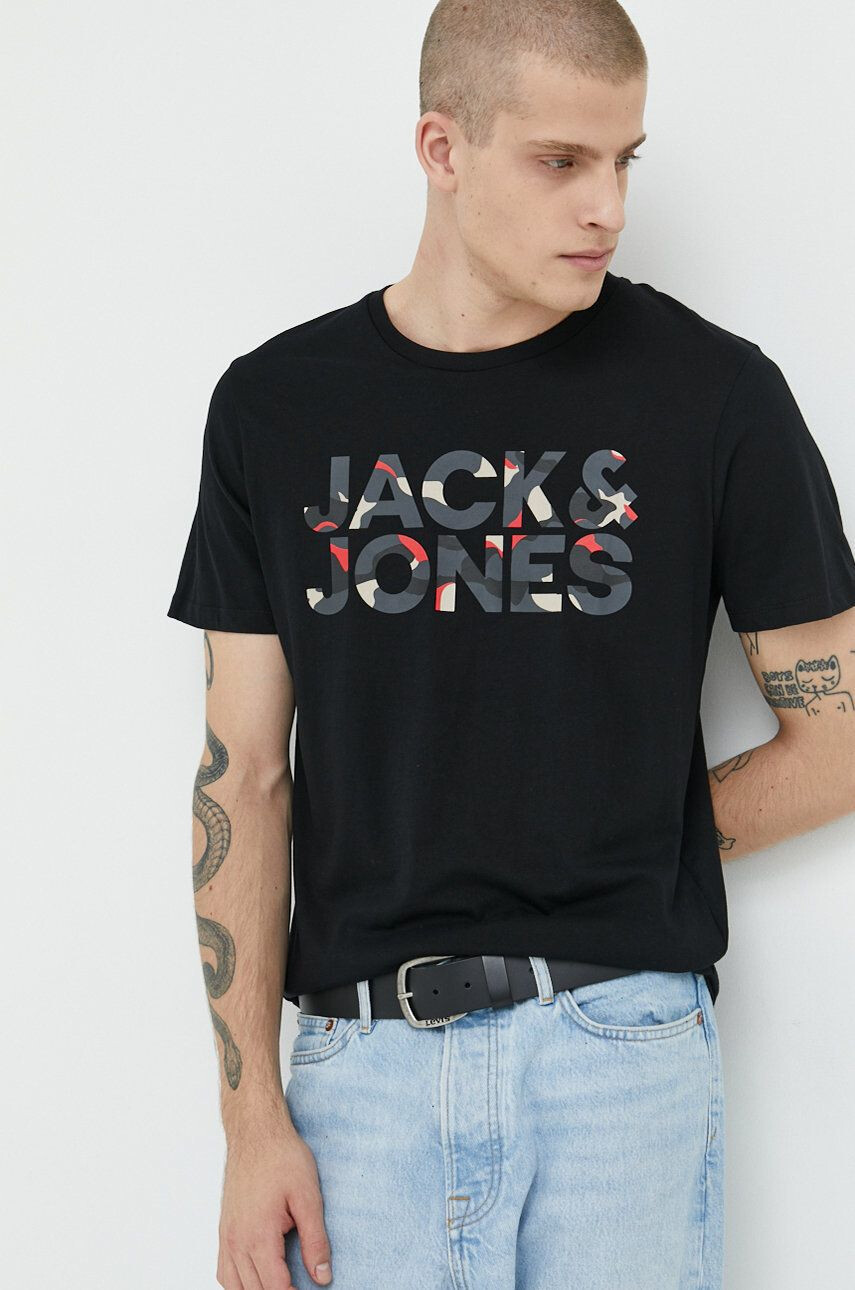 Jack & Jones Bombažna kratka majica - Pepit.si