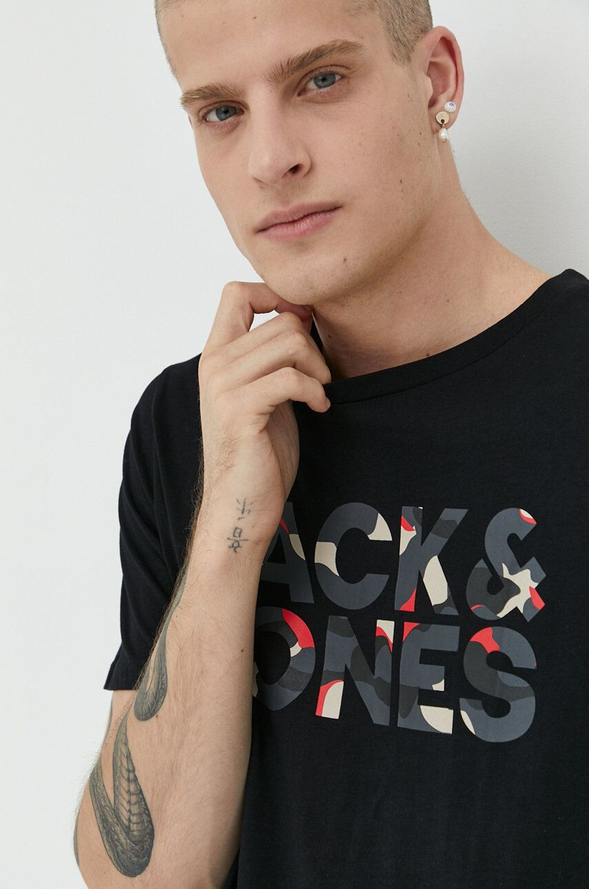 Jack & Jones Bombažna kratka majica - Pepit.si