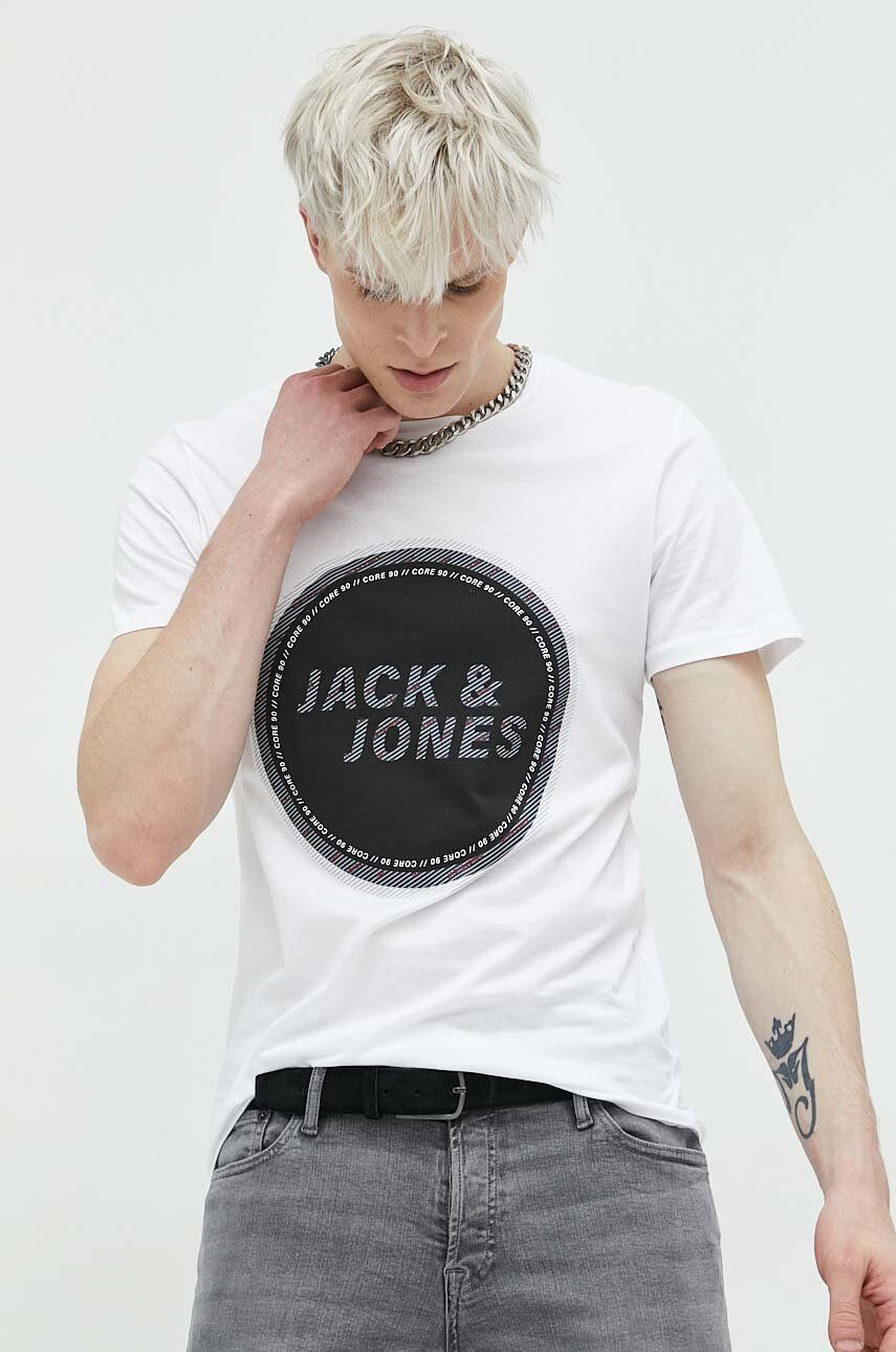 Jack & Jones Bombažna kratka majica - Pepit.si