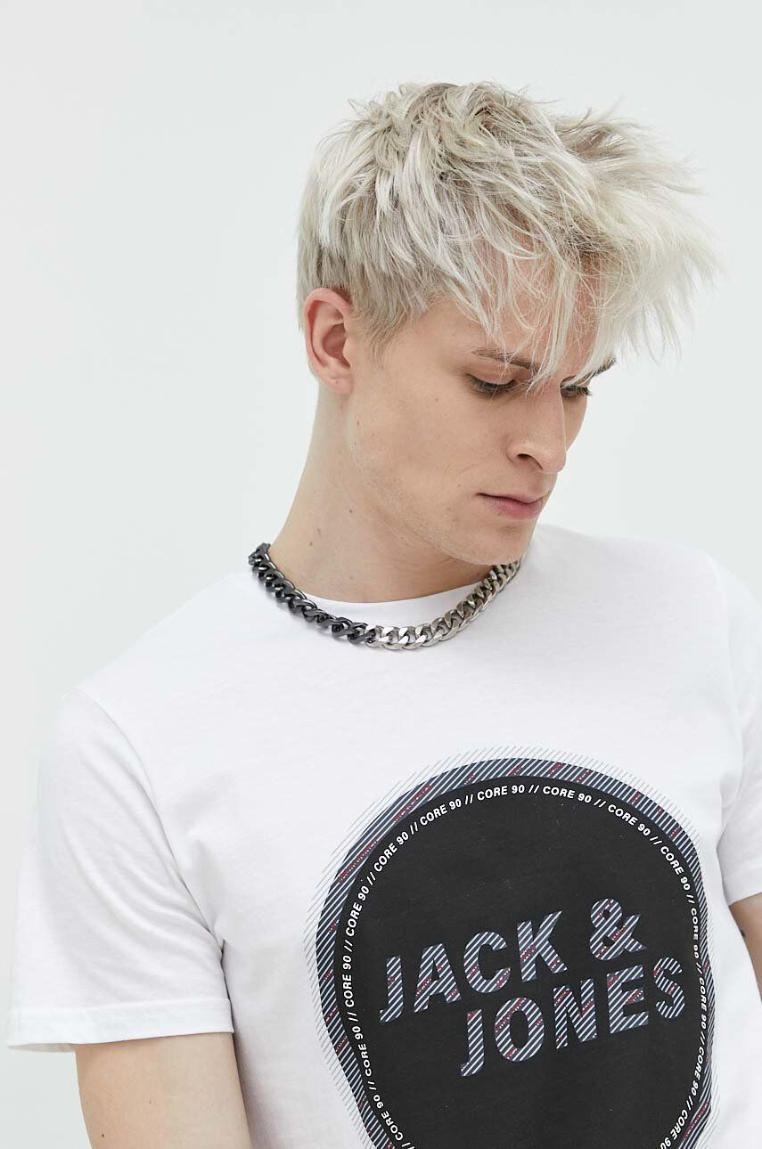 Jack & Jones Bombažna kratka majica - Pepit.si