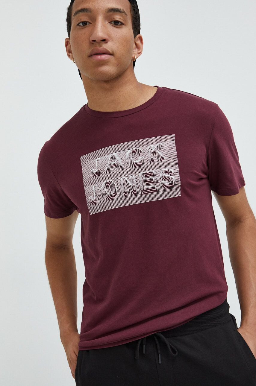 Jack & Jones Bombažna kratka majica - Pepit.si