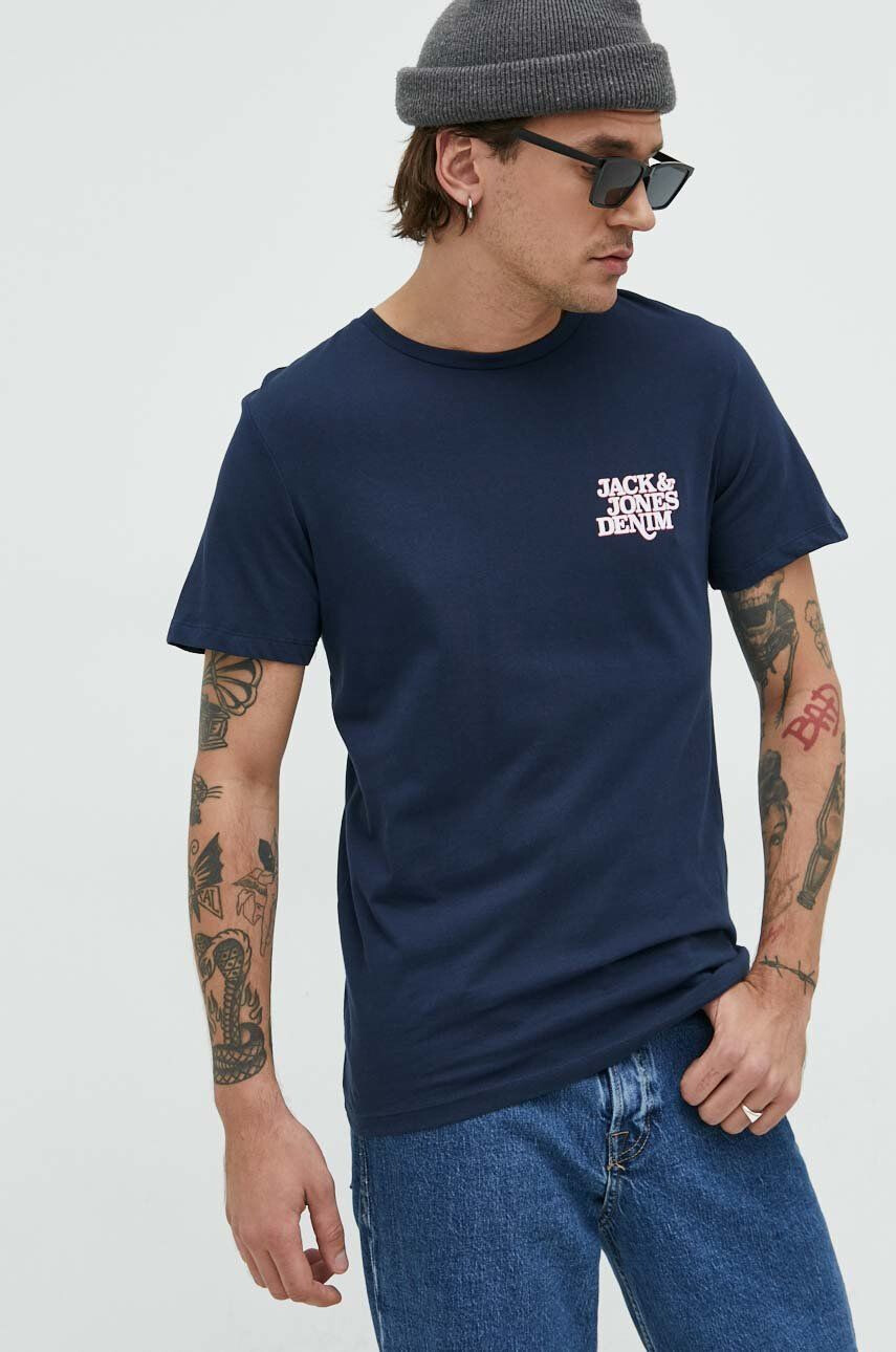 Jack & Jones Bombažna kratka majica - Pepit.si