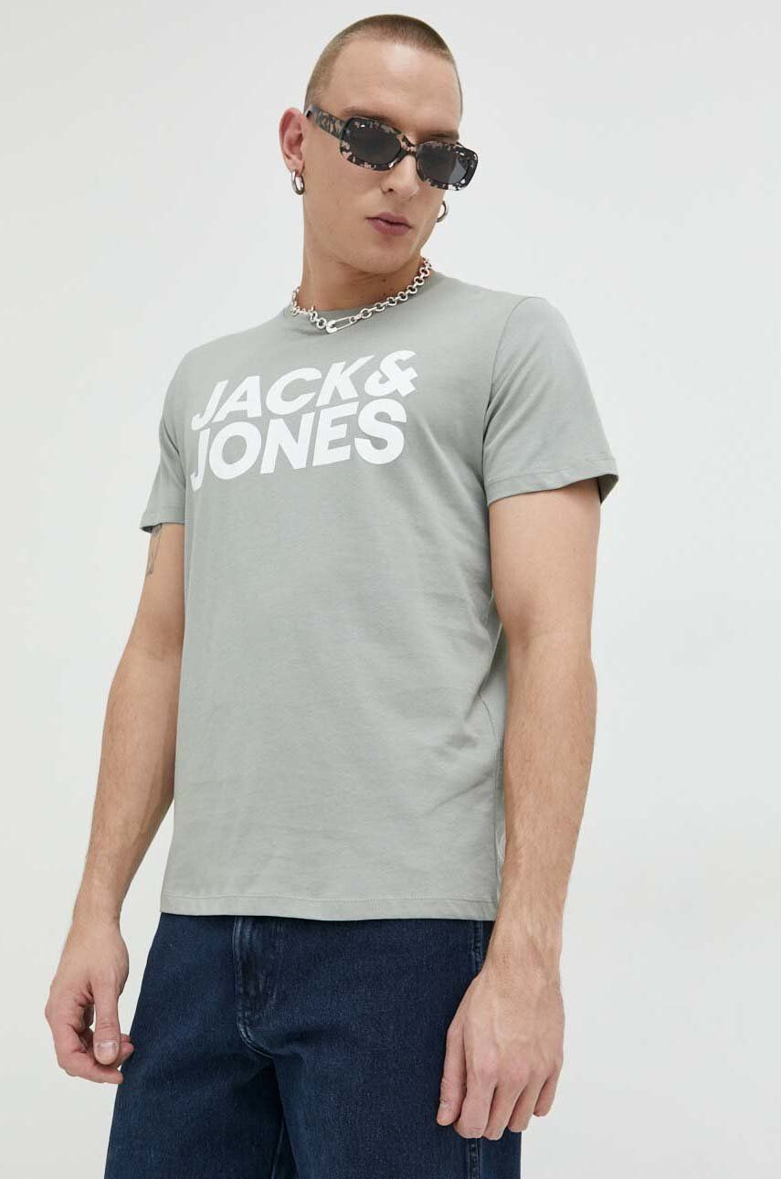 Jack & Jones Bombažna kratka majica JJECORP - Pepit.si