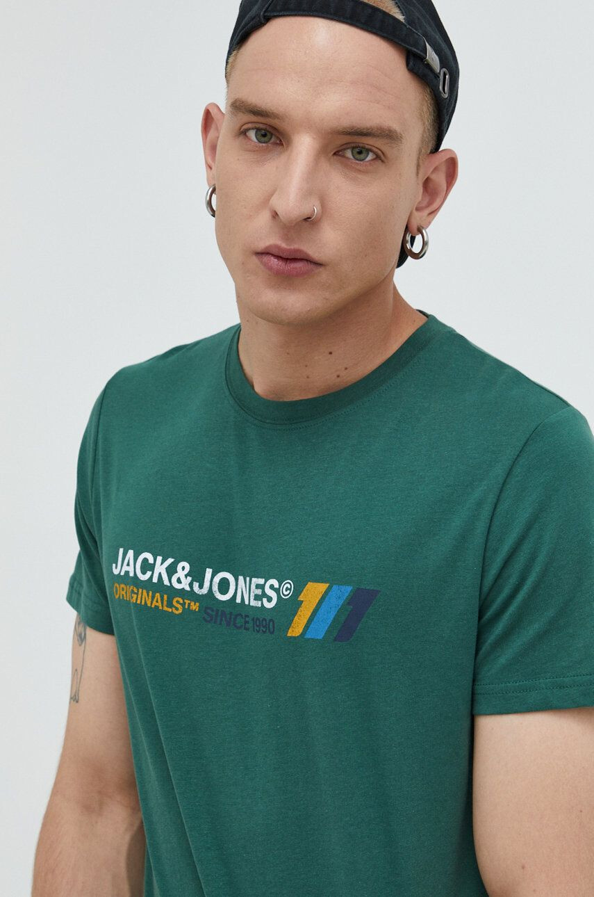 Jack & Jones Bombažna kratka majica Jornate - Pepit.si