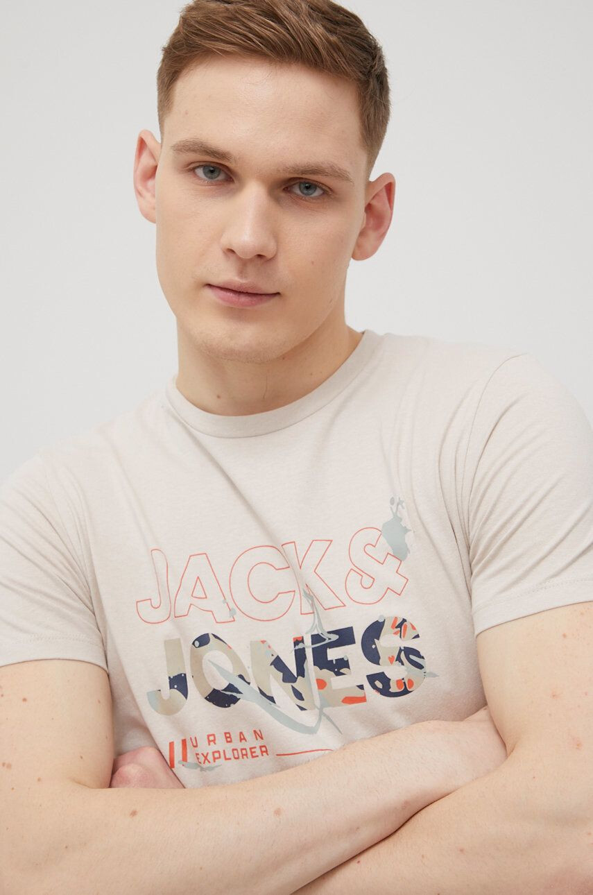 Jack & Jones bombažna majica - Pepit.si