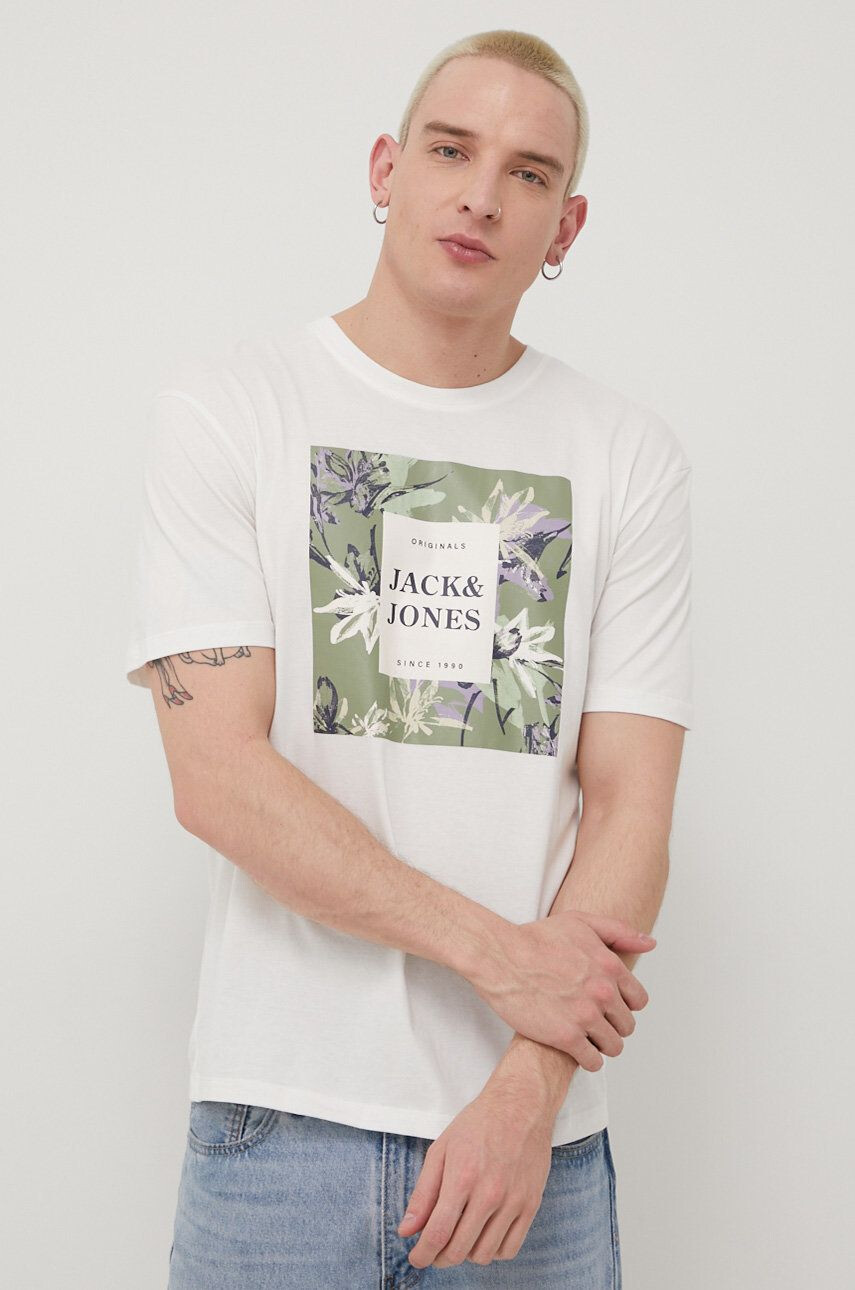 Jack & Jones bombažna majica - Pepit.si