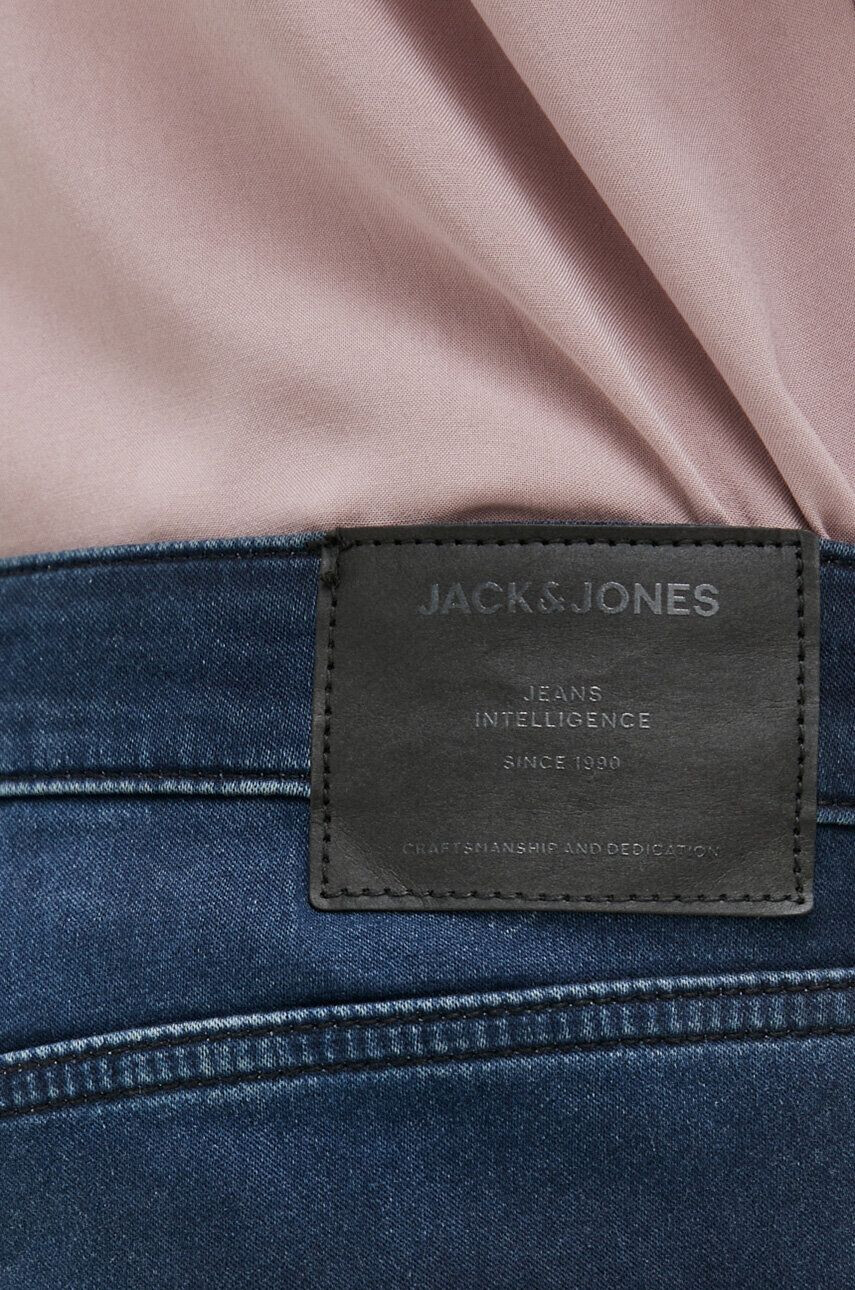 Jack & Jones Jeans kratke hlače JJIRICK moške mornarsko modra barva 12223678 - Pepit.si