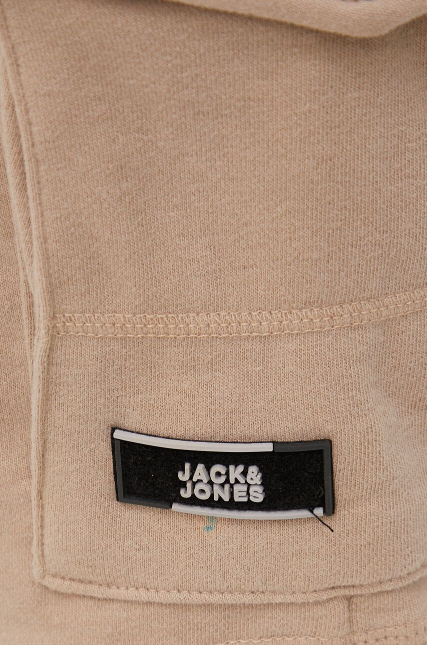 Jack & Jones Kratke hlače moške bež barva - Pepit.si